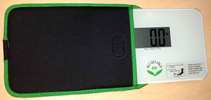 SBB0638SM-WH Off White NewlineNY Super Mini Travel Bathroom Scale 